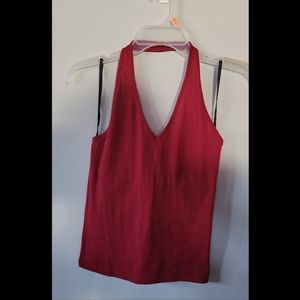V neck halter top
